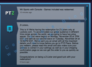 redeem lockerz